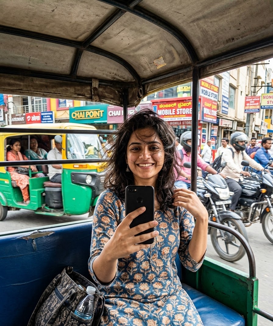 riding in an auto