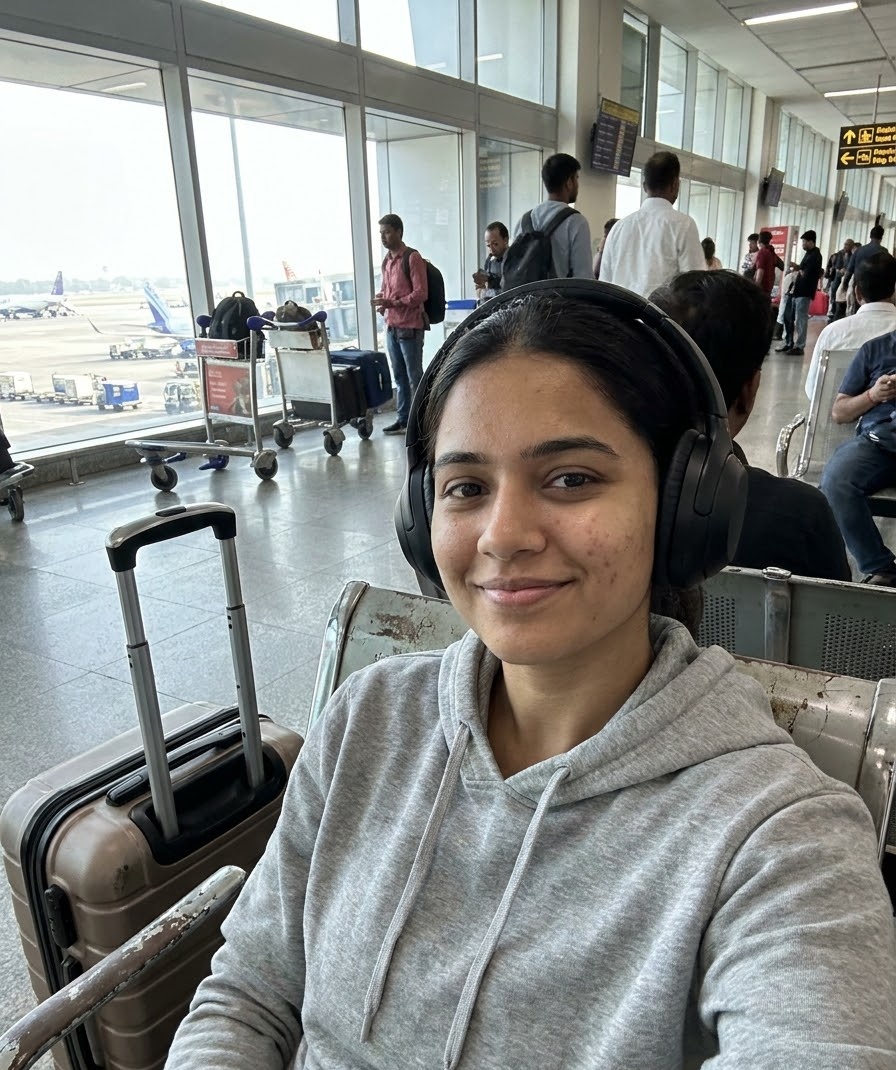 waiting at the airport